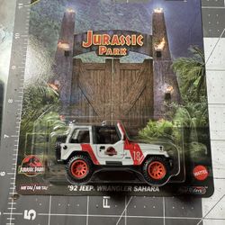 Jurassic Park Jeep Hot Wheels 