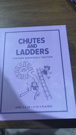 Chutes And Ladders Vintage Bookshelf Edition
