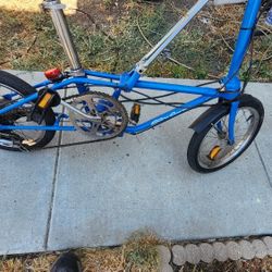 vinatge foldable bike