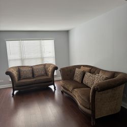 Sofa and Love Seat