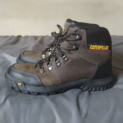 Caterpillar Outline Steel Toe Boots Size 11 W
