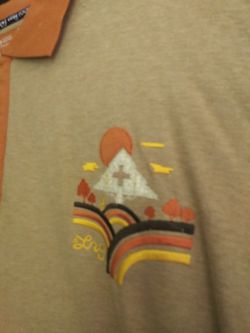 LRG Large Men's polo T Shirt