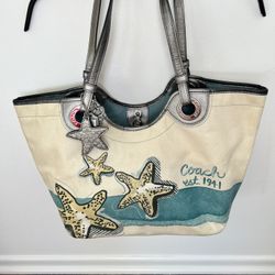 Coach Coastal Canvas Bag