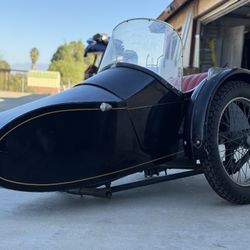 1950’s Watsonian Left Hand Motorcycle Sidecar 