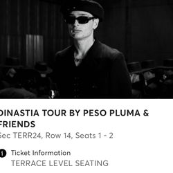 PESO PLUMA TICKETS !! Intuit Dome March 20th