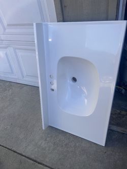 Vanity Sink White