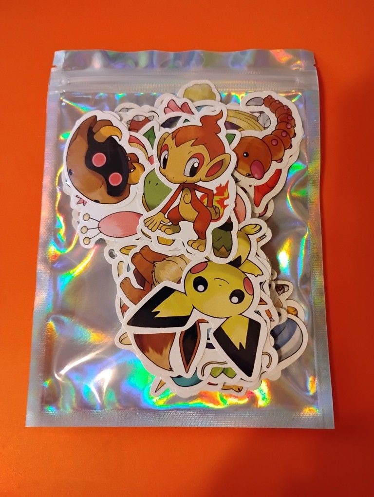 Pokemon Stickers lot of 100 #1