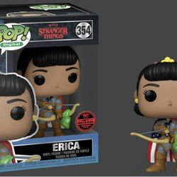 Funko Pop Stranger Things Erica #354 NFT Release