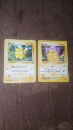 Pokemon pikachu cards lot