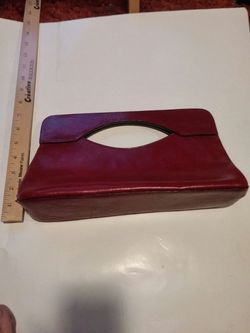 Wilsons Leather pelle studio clutch
