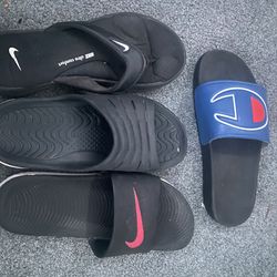 4 pairs on size 7.5 slides(NEED GONE TODAY)