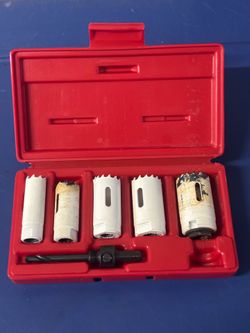 Snap-on Tools HOLE SAW SET - 6 pc Set - LHS606C - USA (Blue-Point)