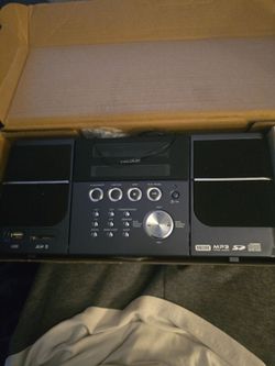 Cd/USB with clock music system