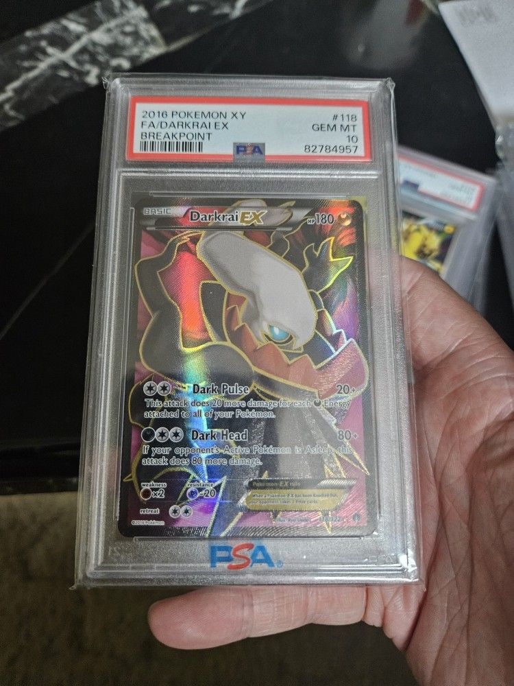 Darkrai EX Full Art Breakpoint PSA 10