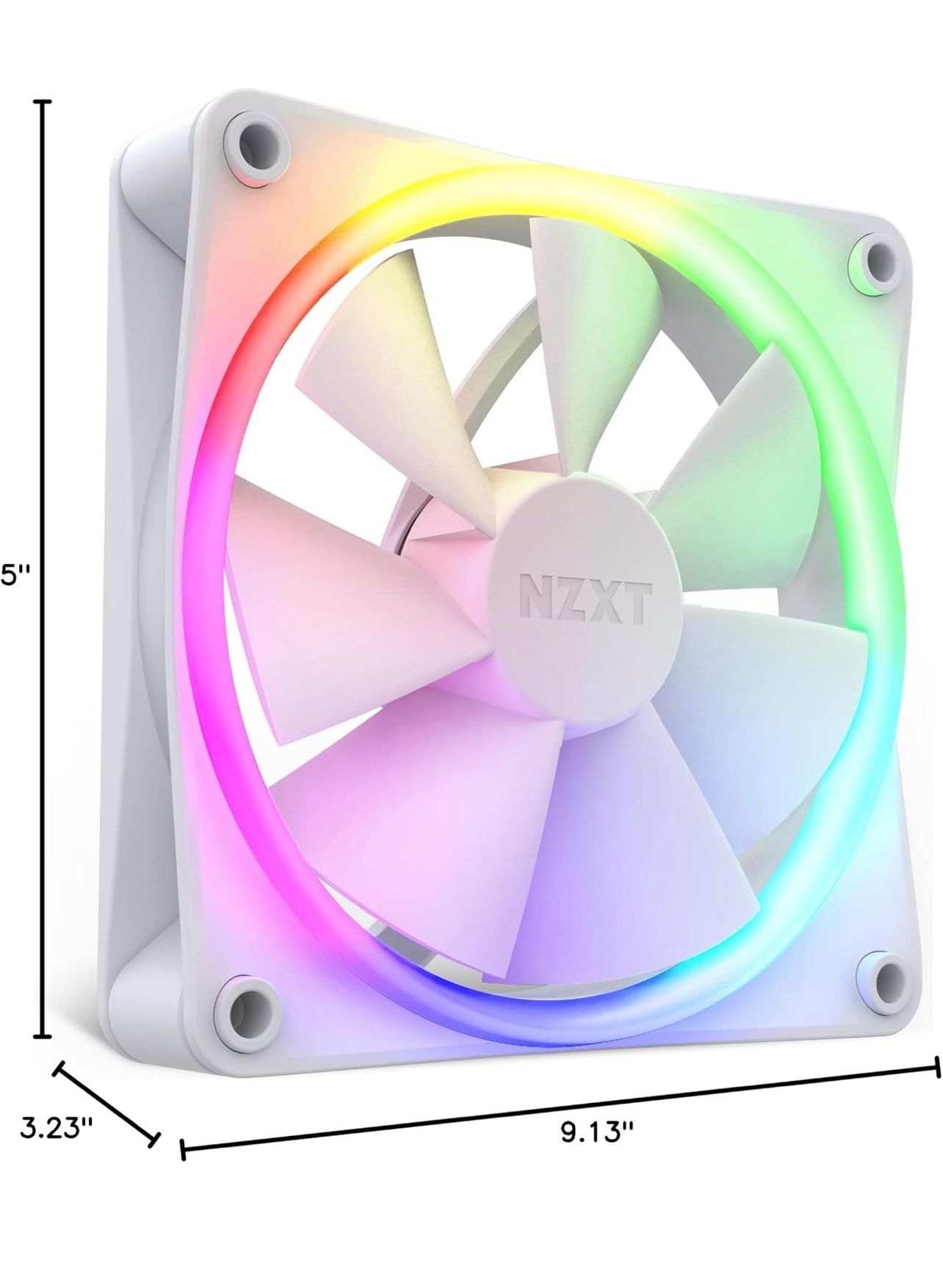 NZXT F120 RGB Triple Pack – 3 x 120mm RG