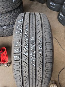 265/60/18 Michelin Latitude 1 for $25 8/32nd 1patch Dot 0622