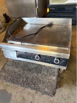 Used commercial electric griddle -24” wide
