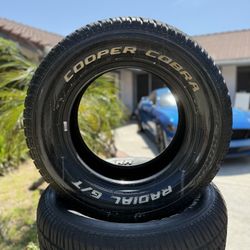 Cooper Cobra Radial G/T 235/60r15 set of 6