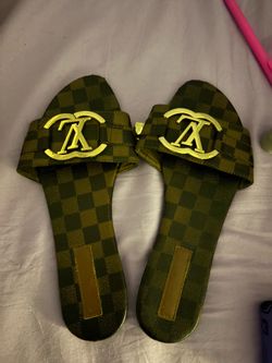luie vutton slides authentic real