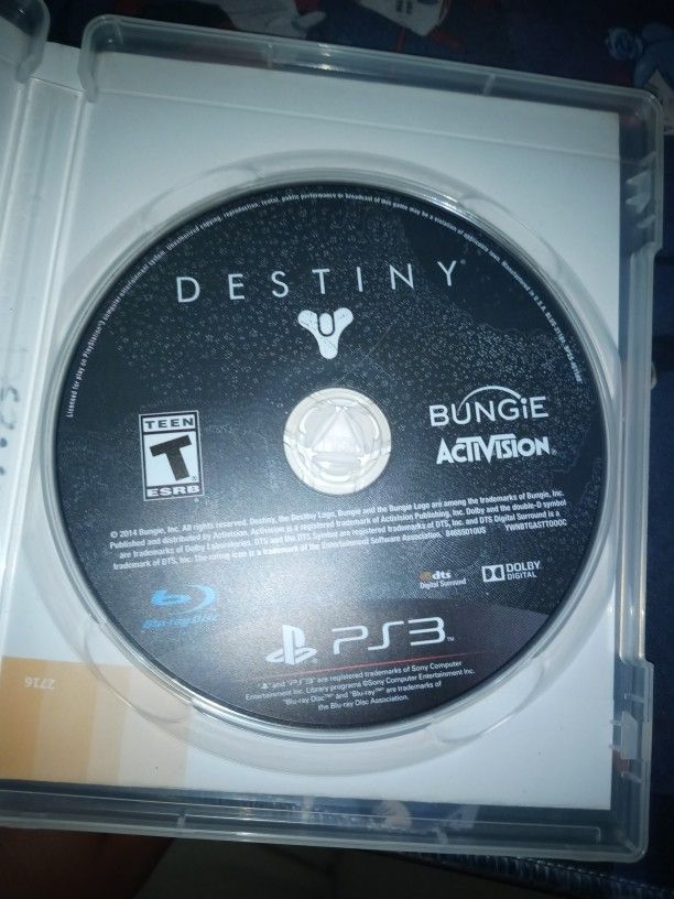 Destiny (For Ps3)