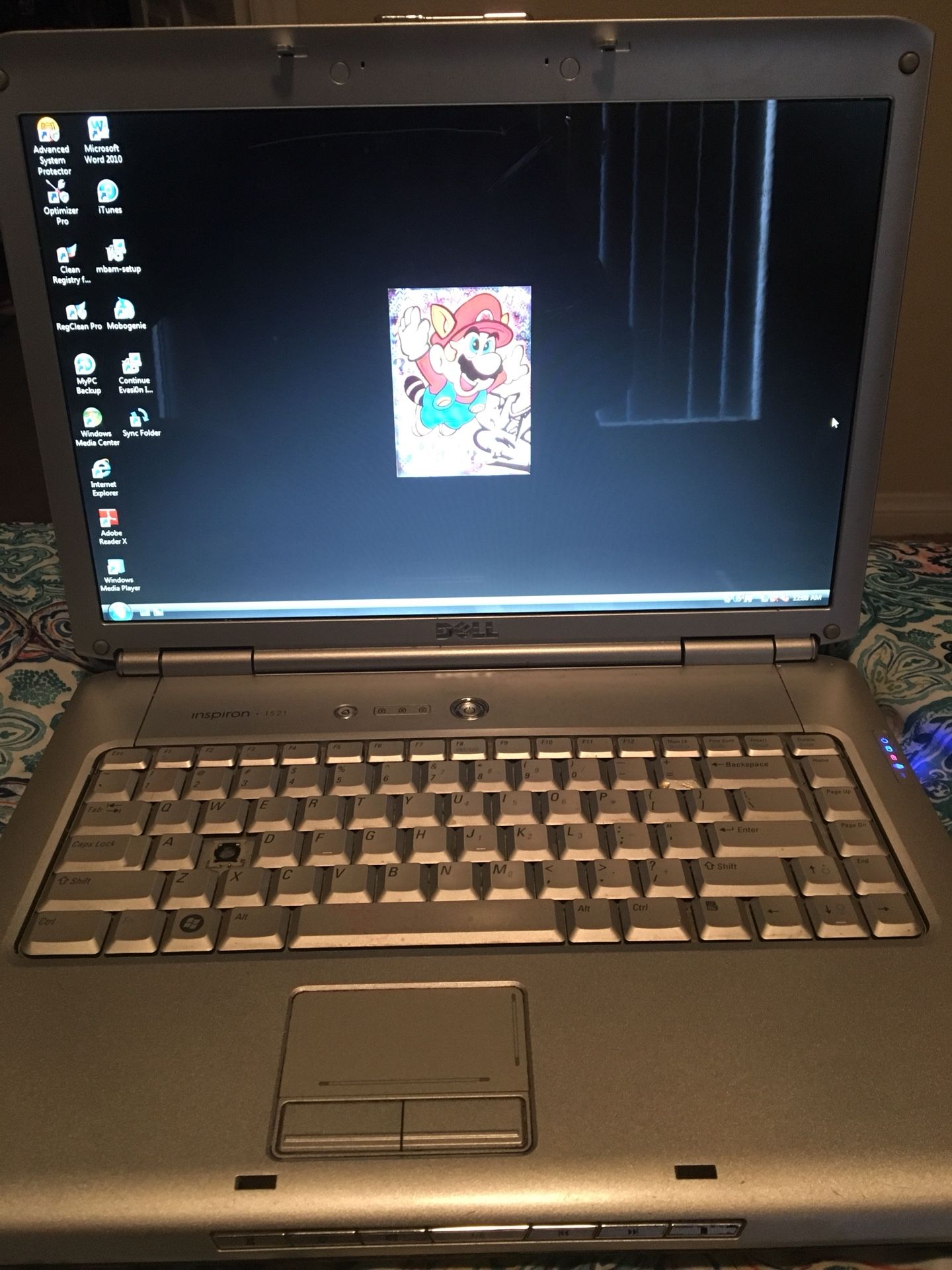 Dell laptop with windows vista