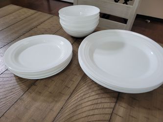 White Dish set