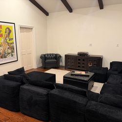 U Shaped Boneless Couch