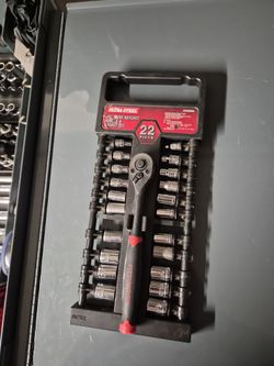 Ratchet sockets set