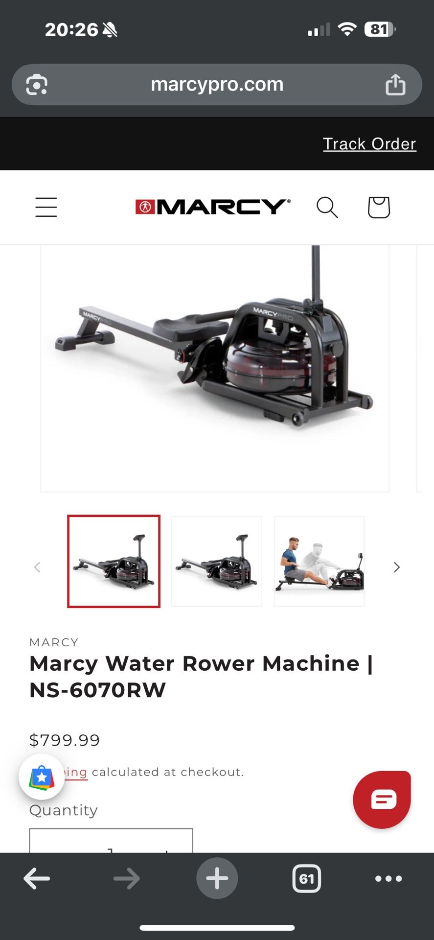 Marcy Rower Machine