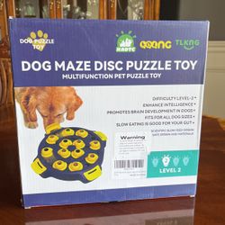 Dog Maze Disc Puzzle Toy