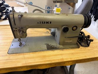 The Juki DLN-415-2 is a high-speed, single-needle, industrial  sewing machine made in Japan.