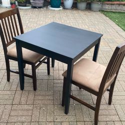 Small Table And Two Chairs. 