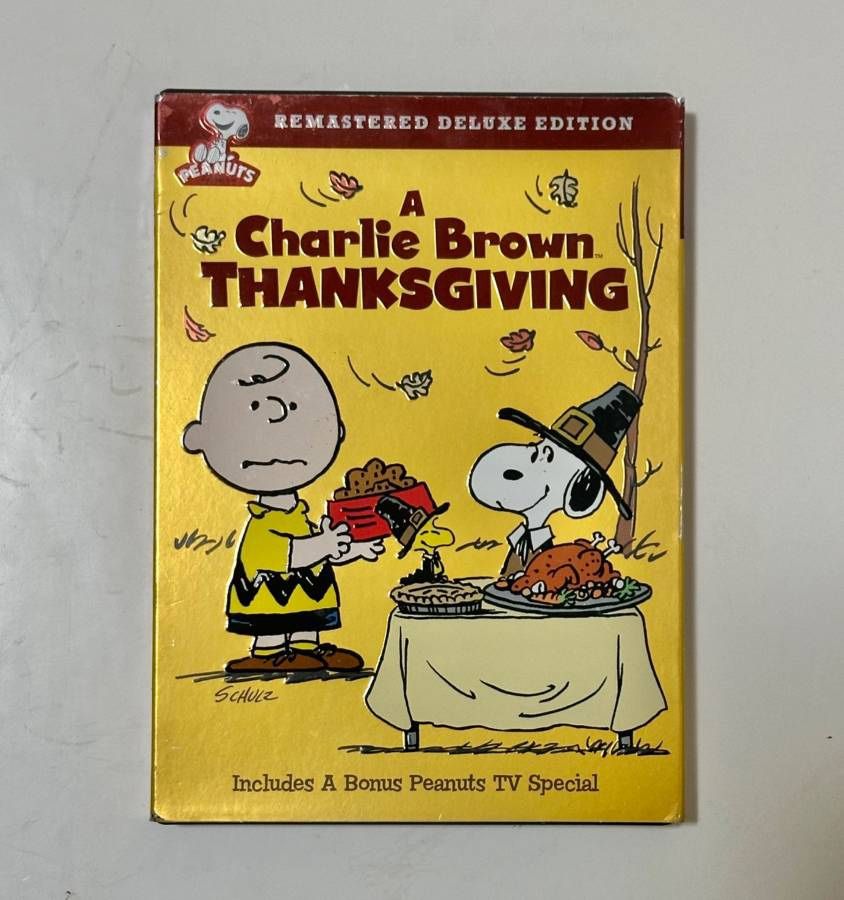 A Charlie Brown Thanksgiving DVD Peanuts Snoopy TV Holiday Classic Cartoon