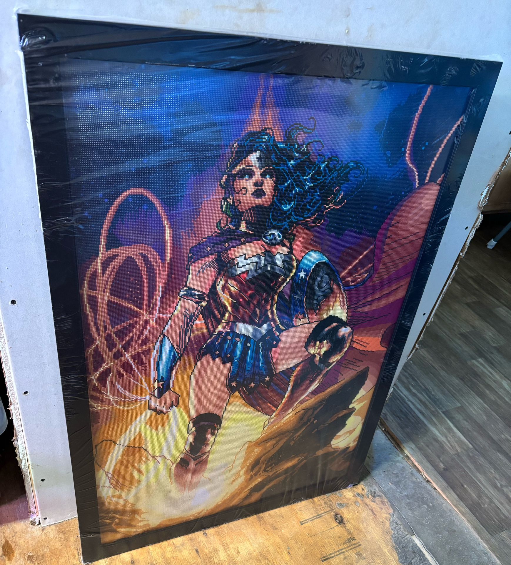 Wonder Women Golden Lasso Diamond painting 