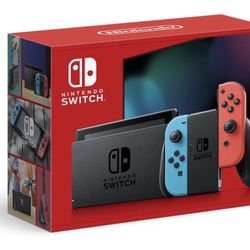 Nintendo Switch With Dock And Additional Controllers