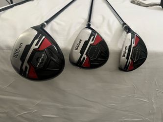 Wilson Golf Club Set- Driver, Wood, Hybrid & Irons (Good Condition)