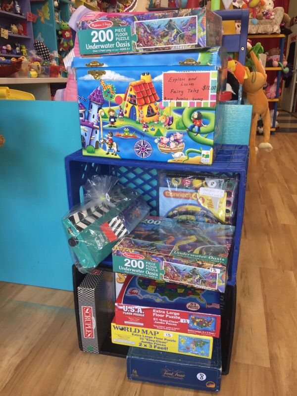 Games and puzzles $5-$13 Melissa and Doug
