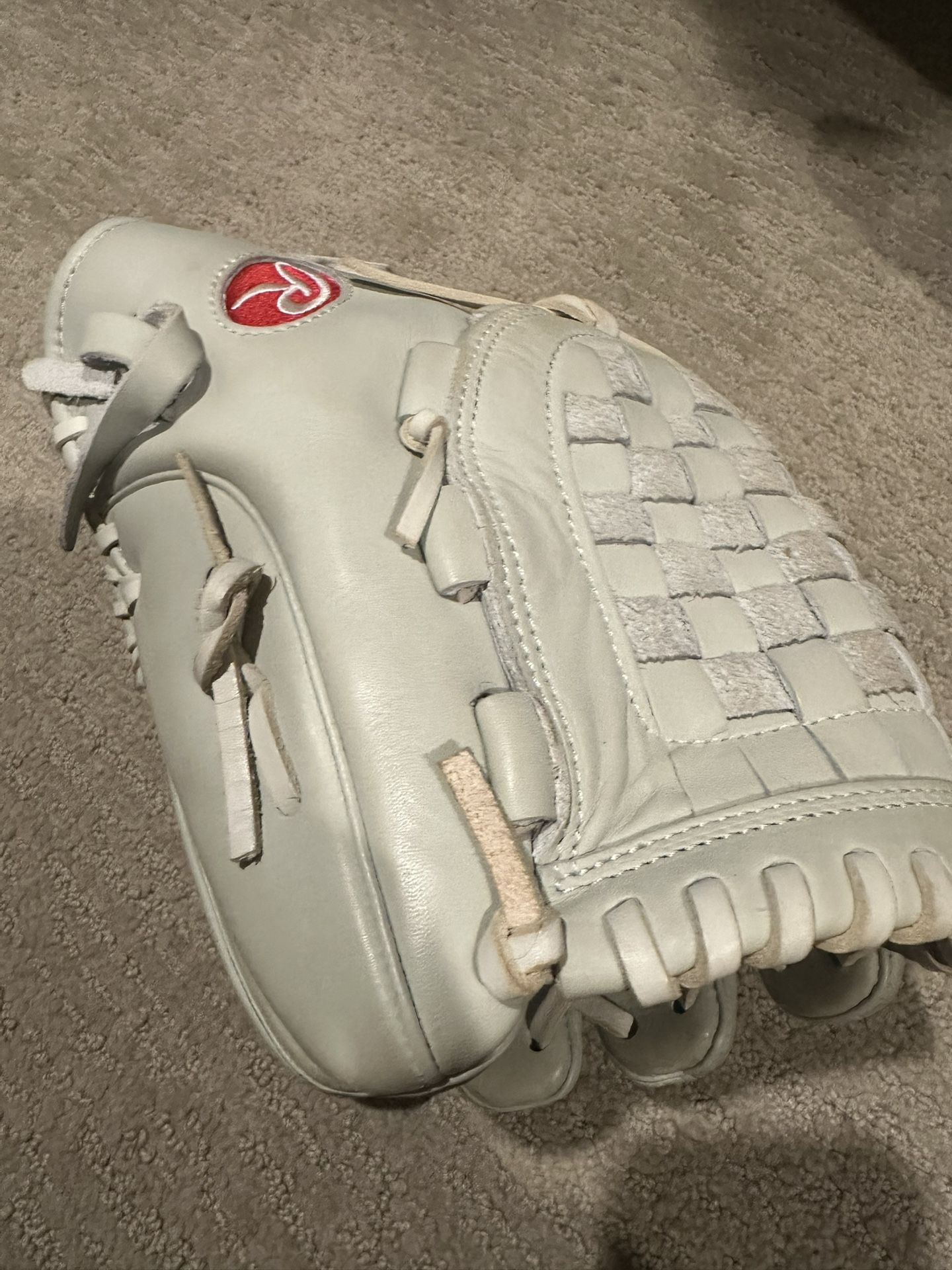 Rawlings 12.5" GG Elite Series Fastpitch Glove • WHITE • RT HAND THROWER