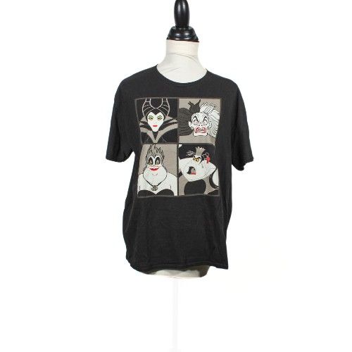 Disney Villains Unisex Size XL Gothic Tee Shirt