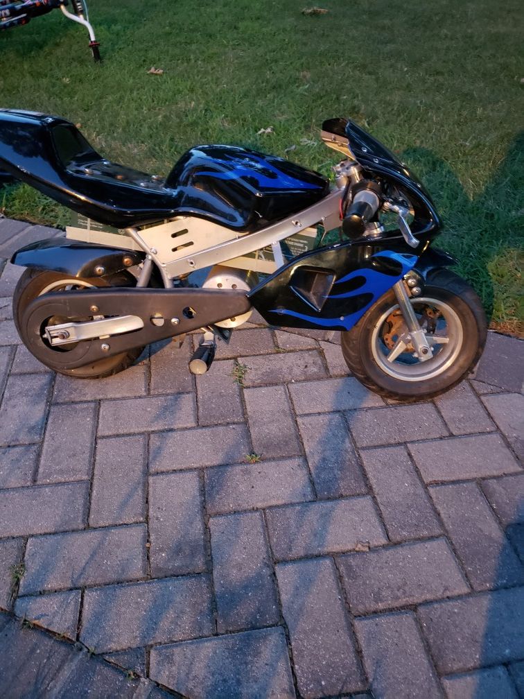 Mini ninja motorcycle