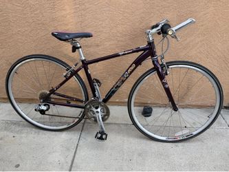 K2 tradewind T nine womens commuter fitness hybrid xsm purple bike 42”cm 24 speed 700 tires asking $160