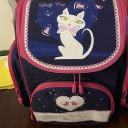 Girl school backpack