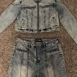 Fashion nova jean set