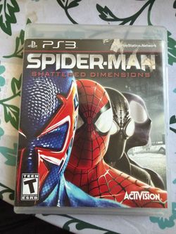 PS3 Spiderman shattered dimensions