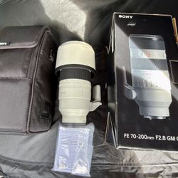 Sony 70-200 f2.8  GMII Lens 
