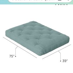 Never Opened FULL Futon Mattress ONLY