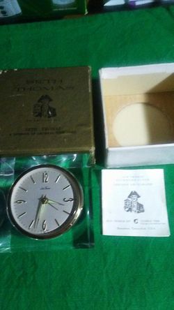 Seth Thomas Crystal clear case