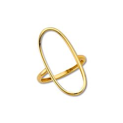14K Gold Fancy Ring | Solid Yellow Gold Statement Band by Tehrani Jewelry