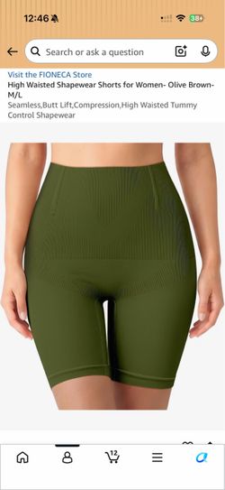 High Waisted Shapewear Shorts Women