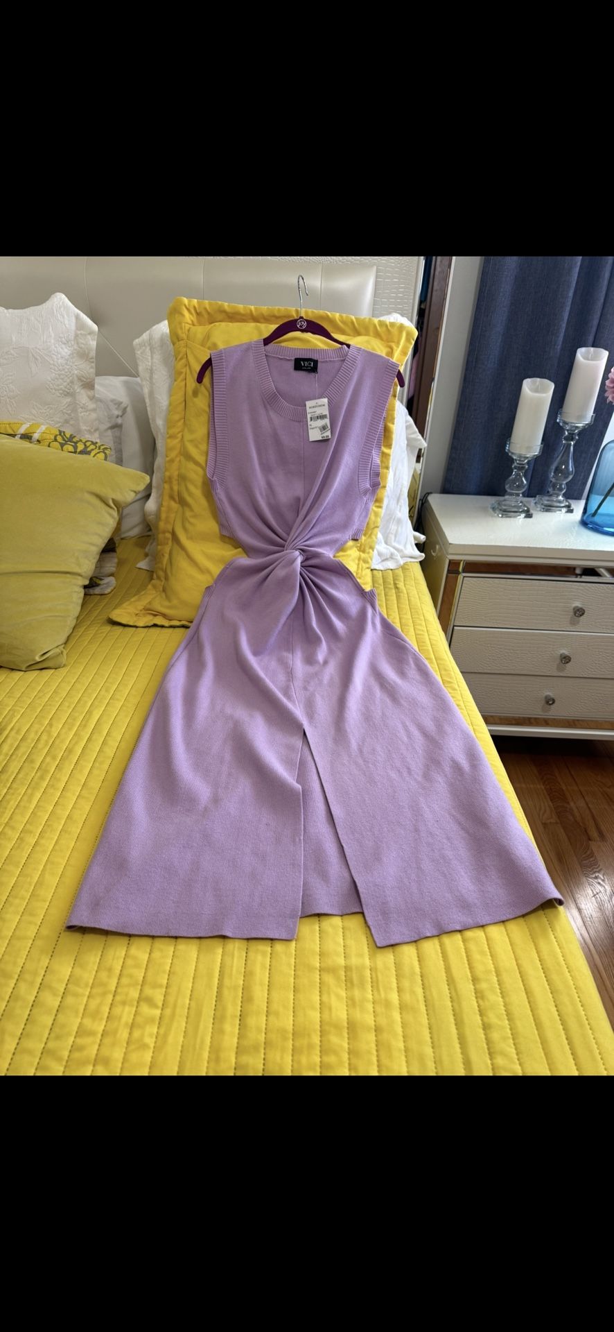 VICI Sweater DRESS π SIZE XL It runs small like a size Large, it is stretch, new with tags.